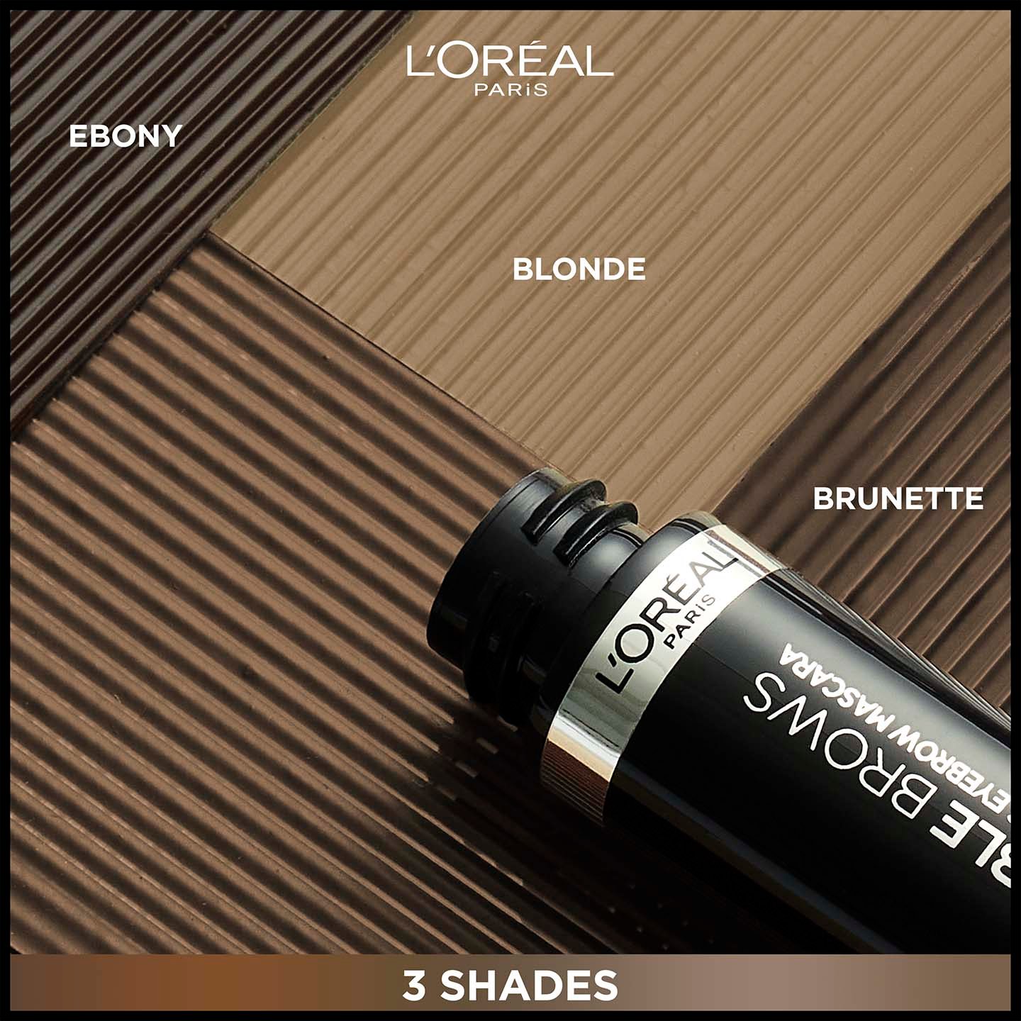 L'Oréal Paris Infallible Brow Mascara Tonos